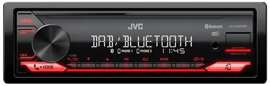 JVC KD X282DBT - Autosoitin