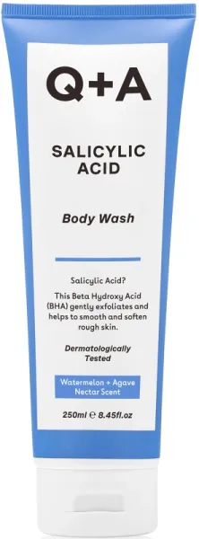 Q+A Salisyylihappo Vartalopesu 250 ml